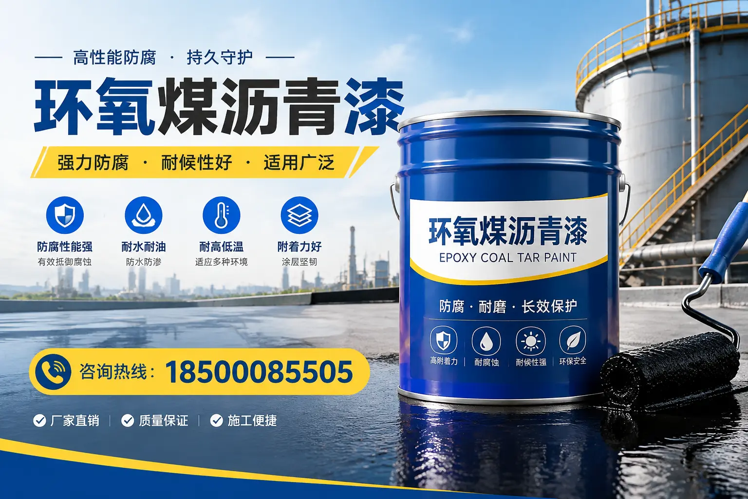 环氧煤沥青漆的储存与运输注意事项，尚志企业须知